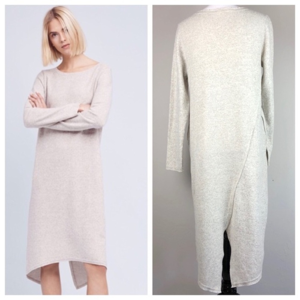 Anthropologie sweater dress Sz L